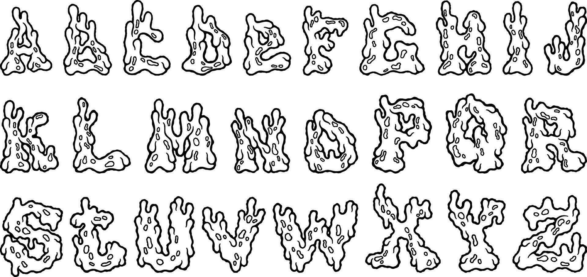 y2k bubble font 0014