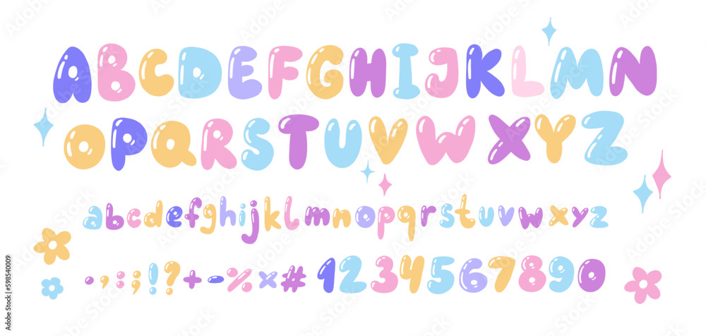 y2k bubble font 0066