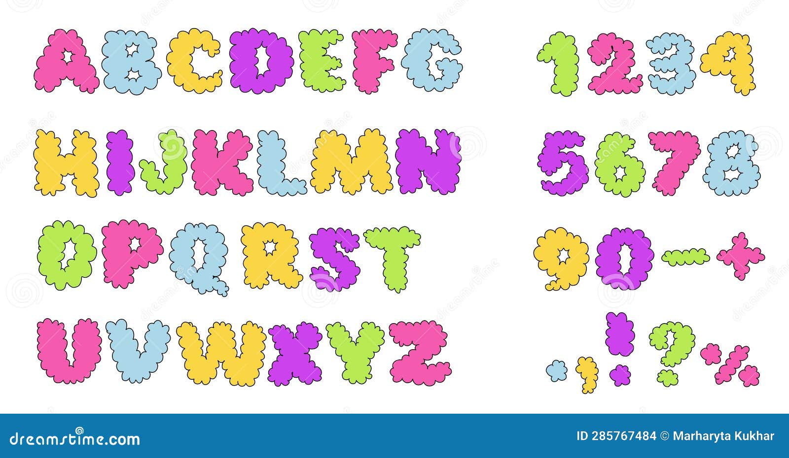 y2k bubble font 0097