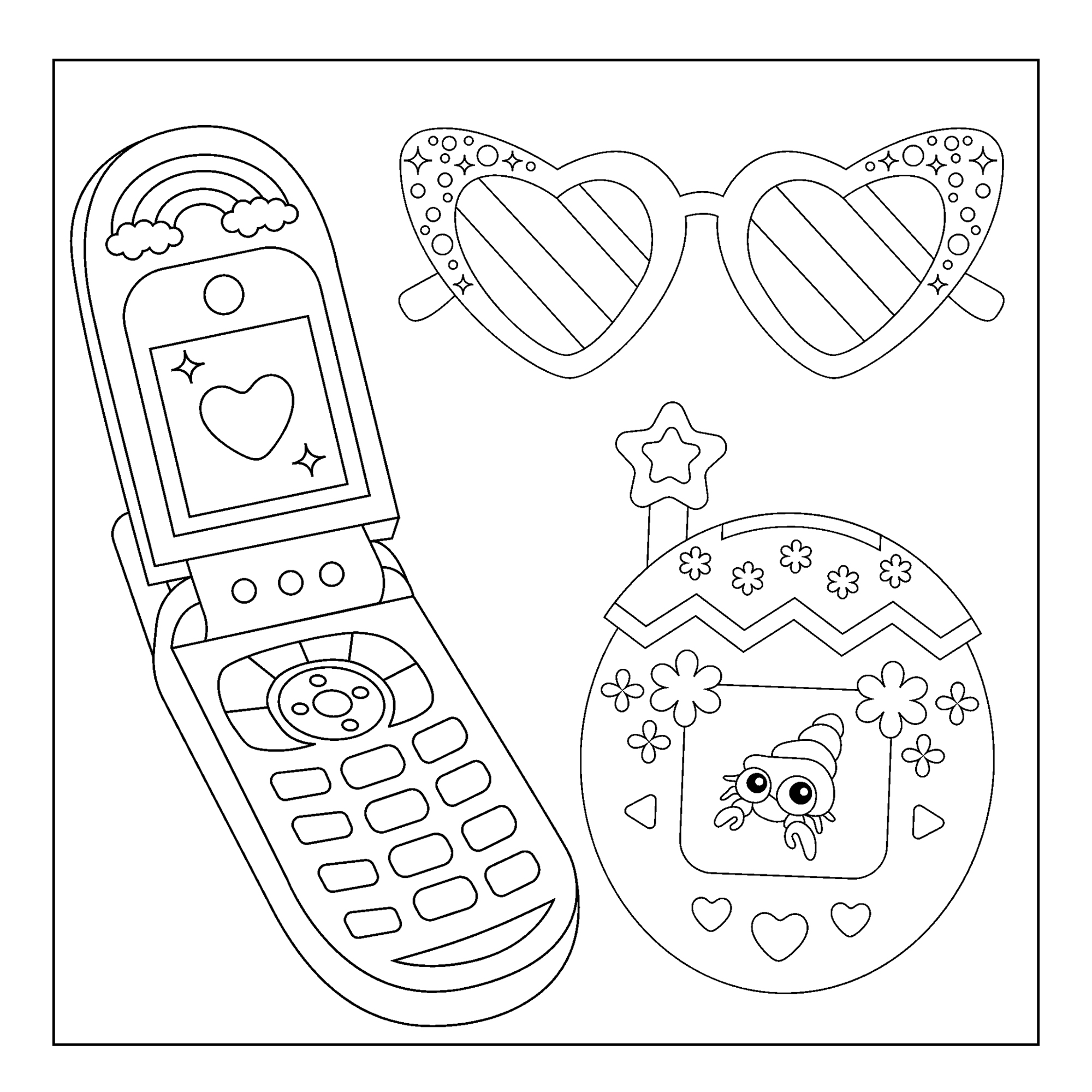 y2k coloring pages 0015