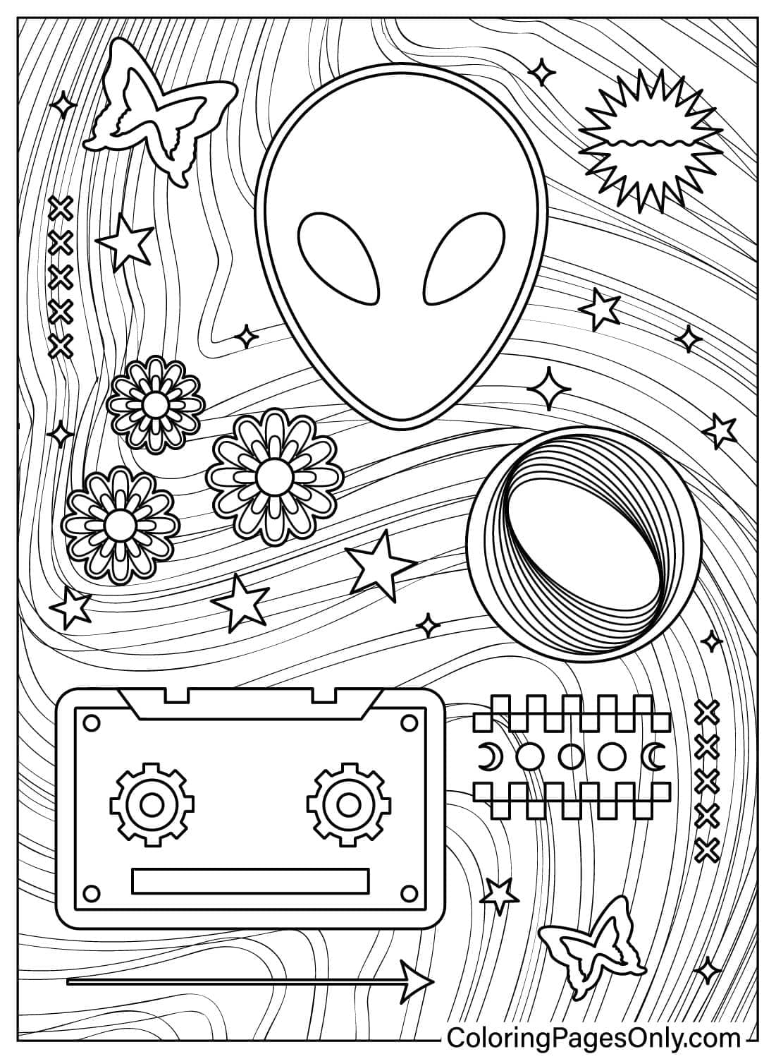 y2k coloring pages 0034