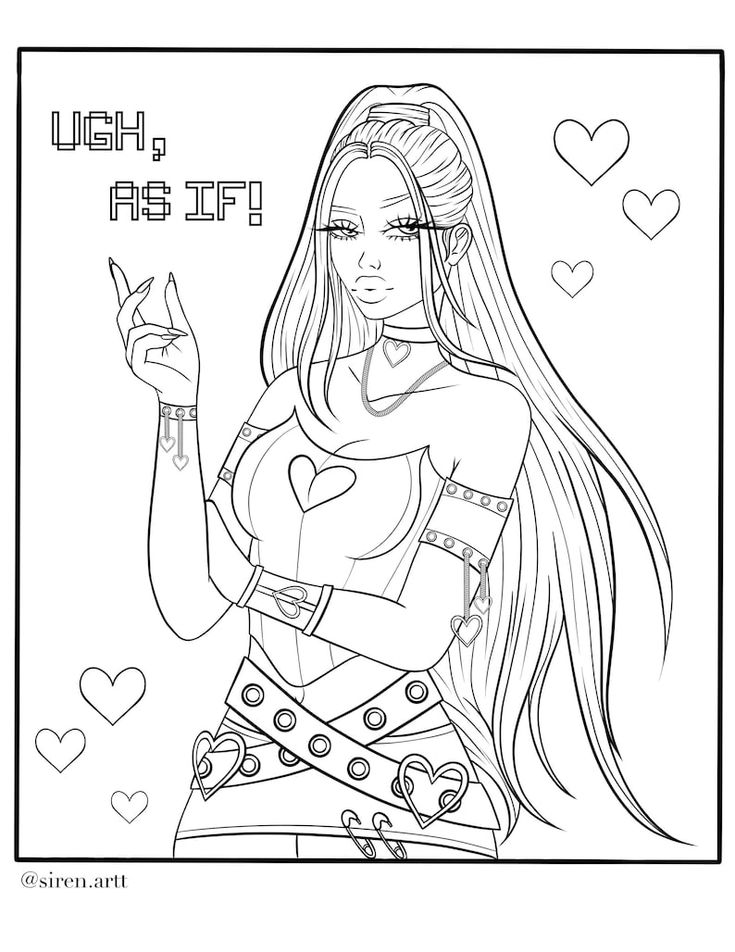 y2k coloring pages 0040