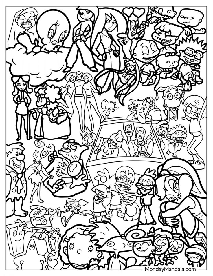 y2k coloring pages 0054