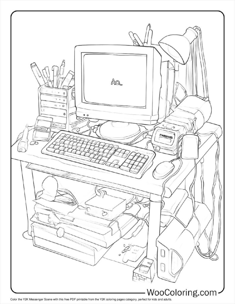 y2k coloring pages 0063