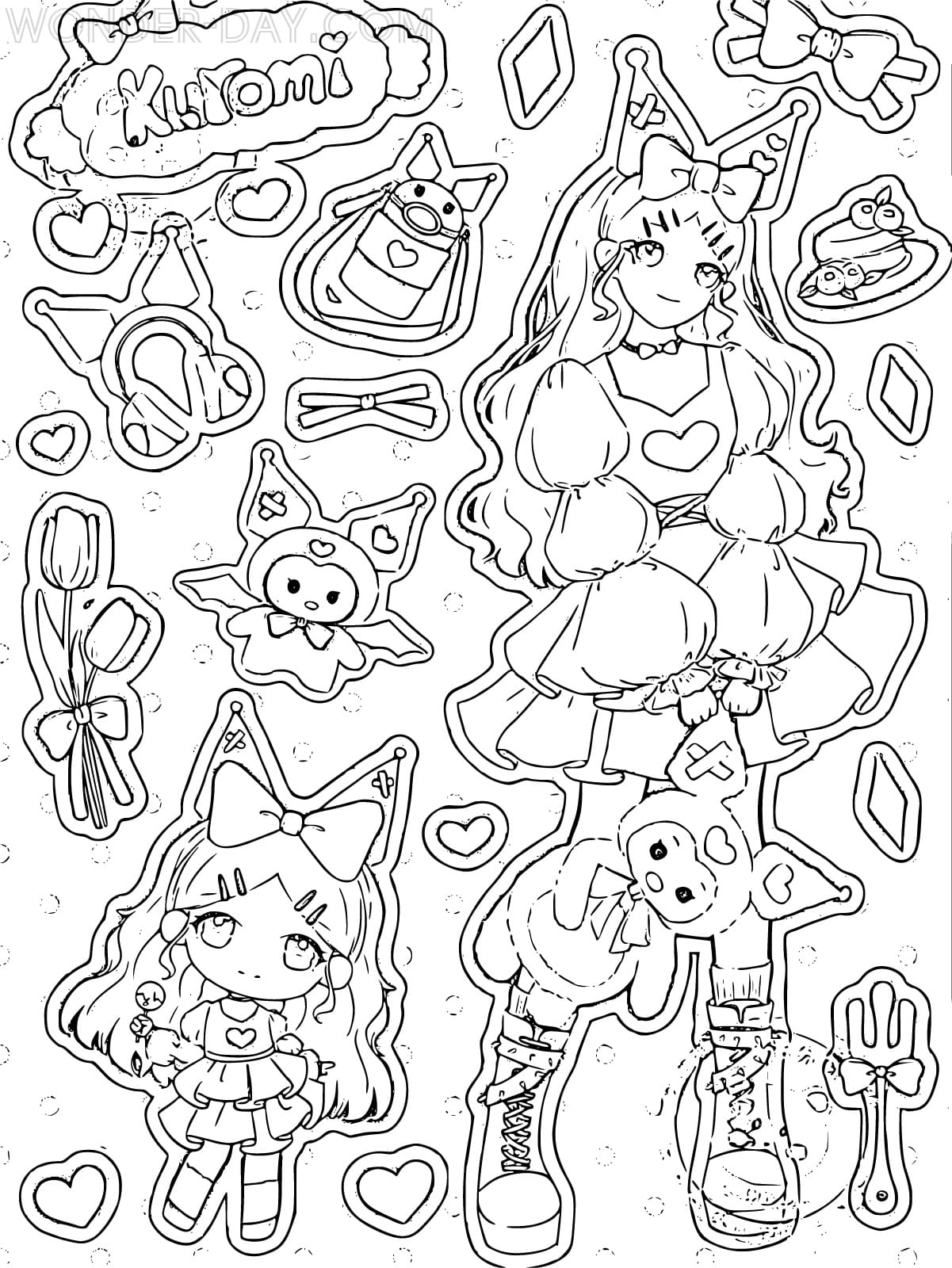 y2k coloring pages 0078