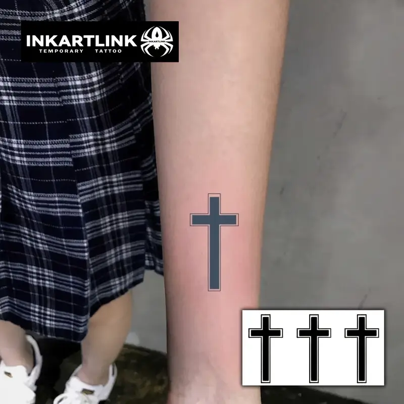 y2k cross tattoo 0010