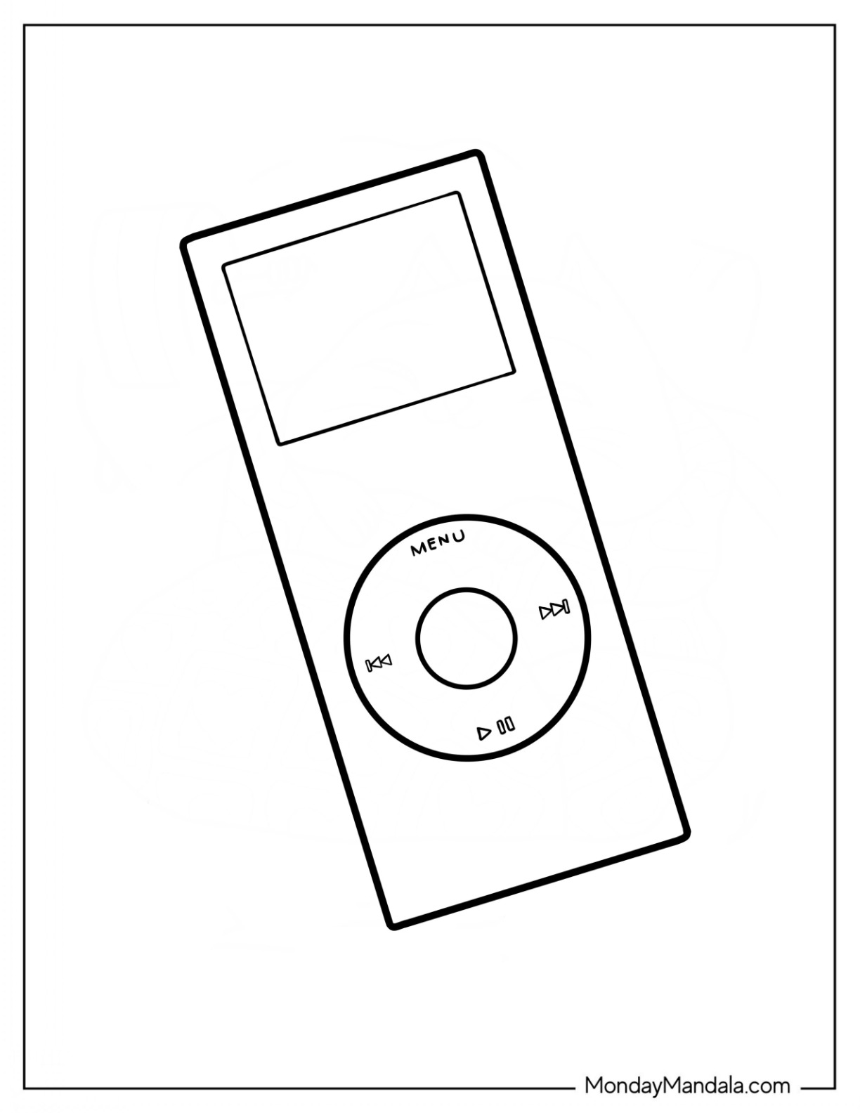 y2k drawing outline 0054