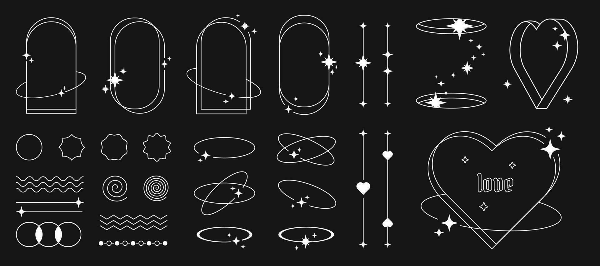 y2k drawing outline 0093