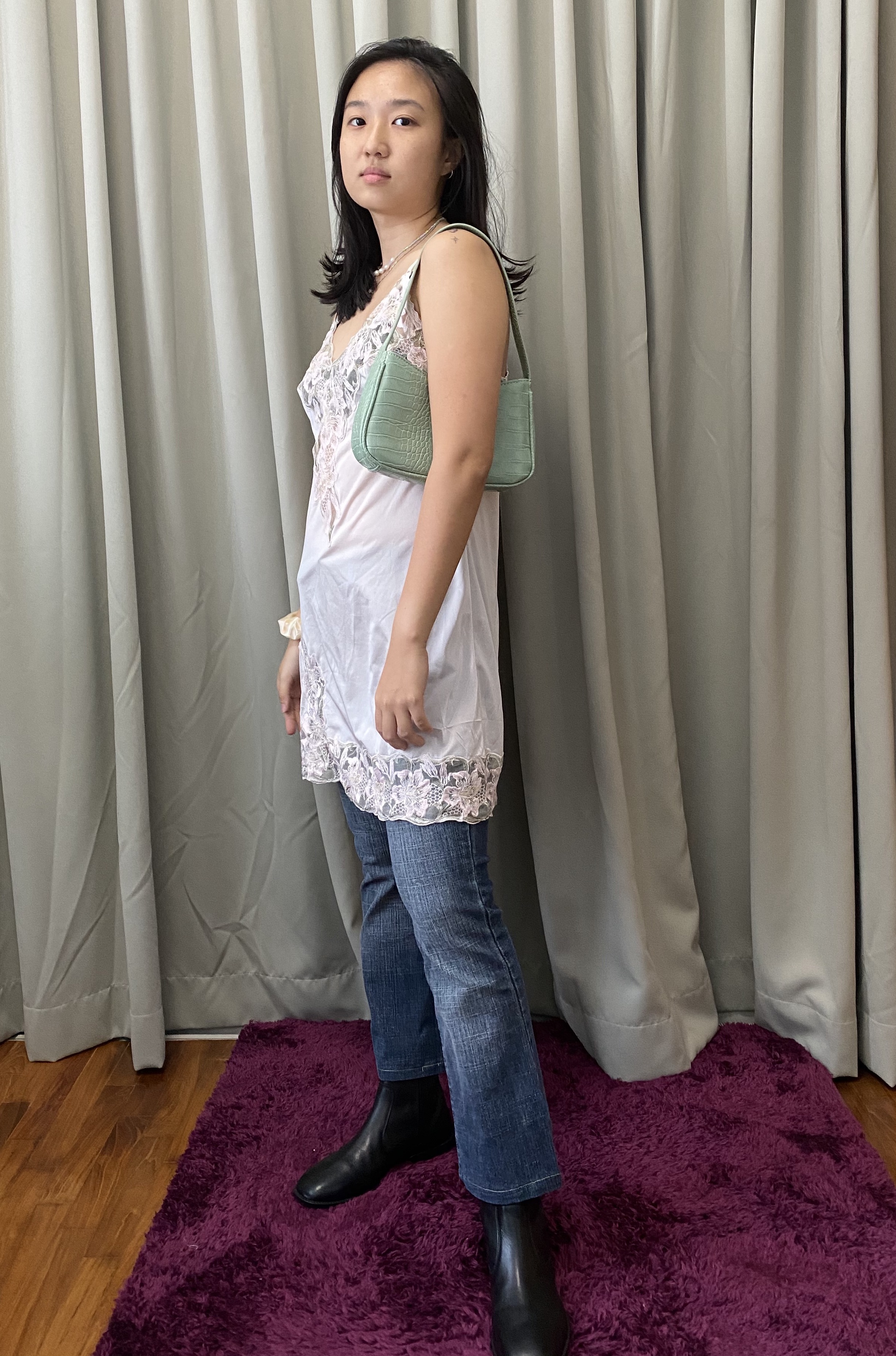 y2k dress over jeans 0019