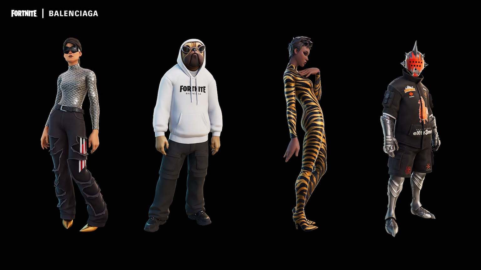 Y2K fashion influence in Fortnite