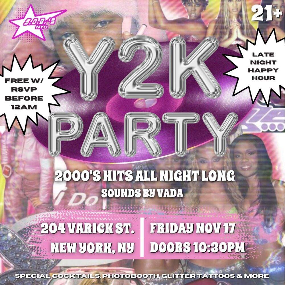 y2k flyer