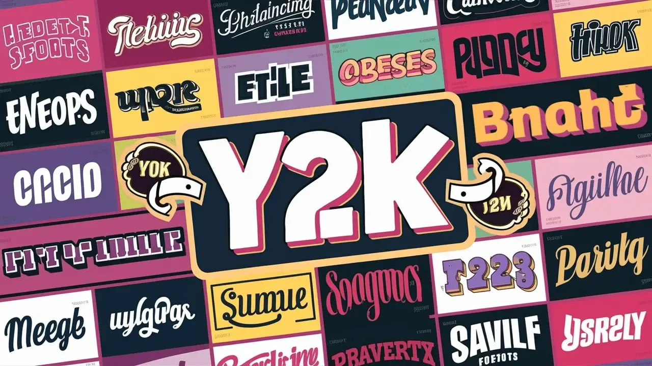 y2k fonts