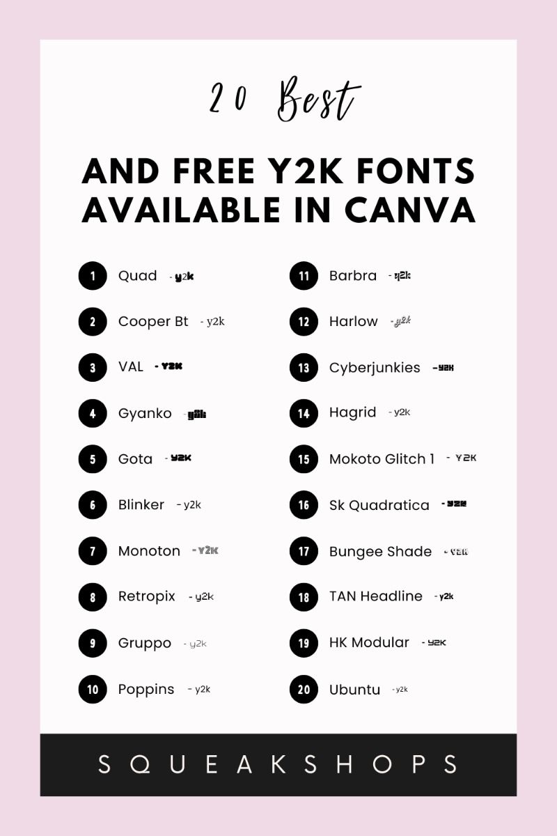 y2k fonts 0016