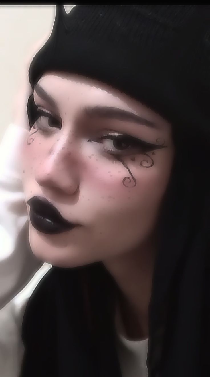 y2k grunge makeup 0088