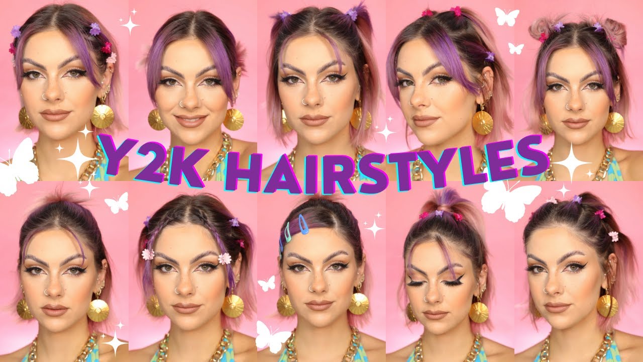 y2k hairstyles for short hair