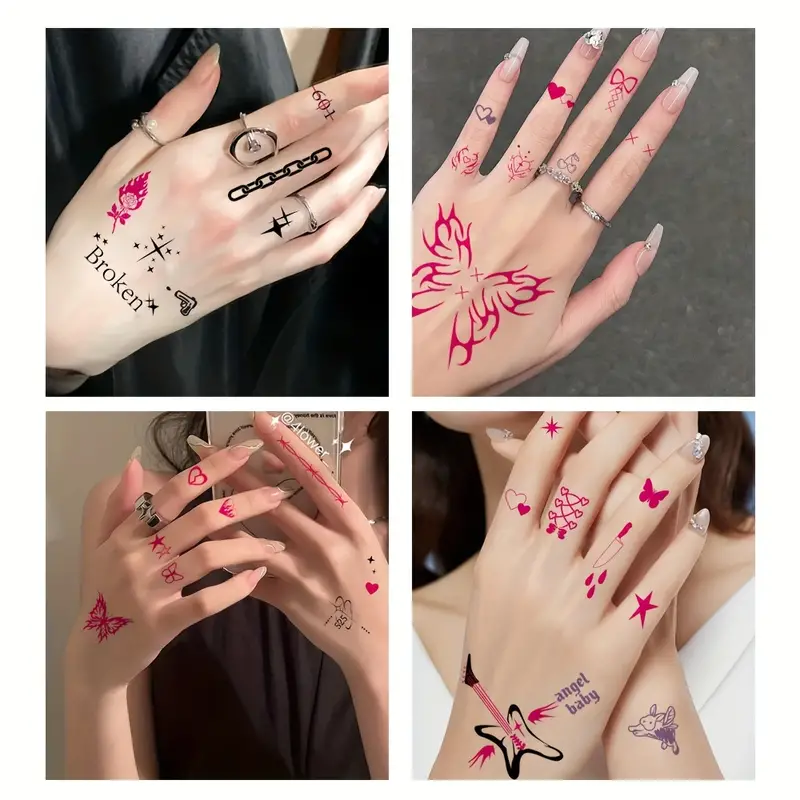 y2k hand tattoos 0021