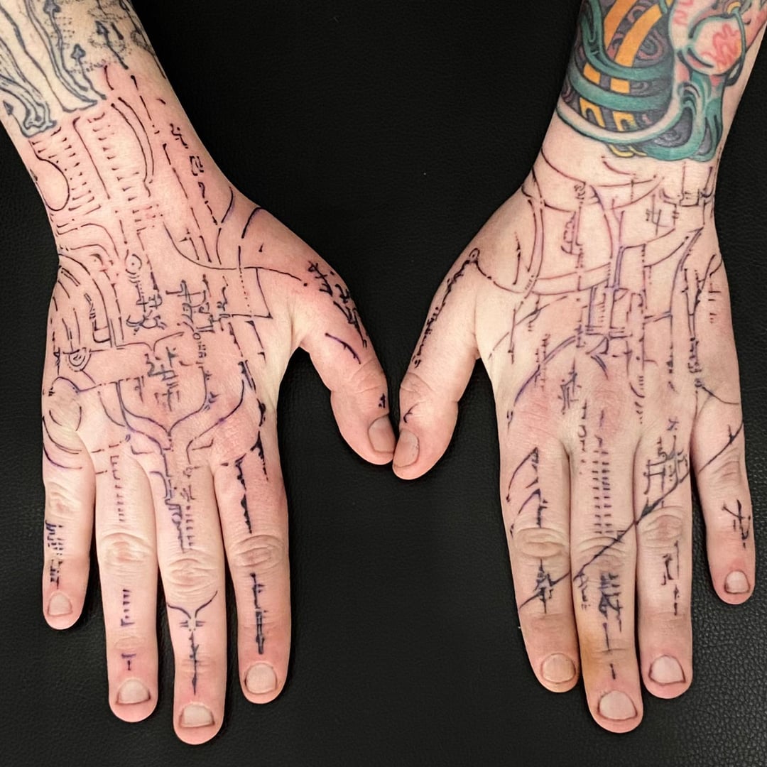 y2k hand tattoos 0040