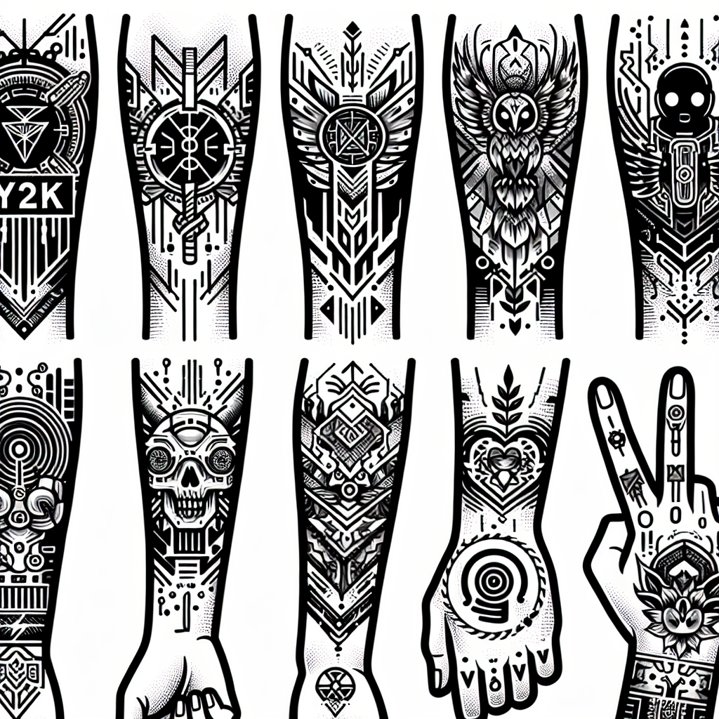 y2k hand tattoos 0054