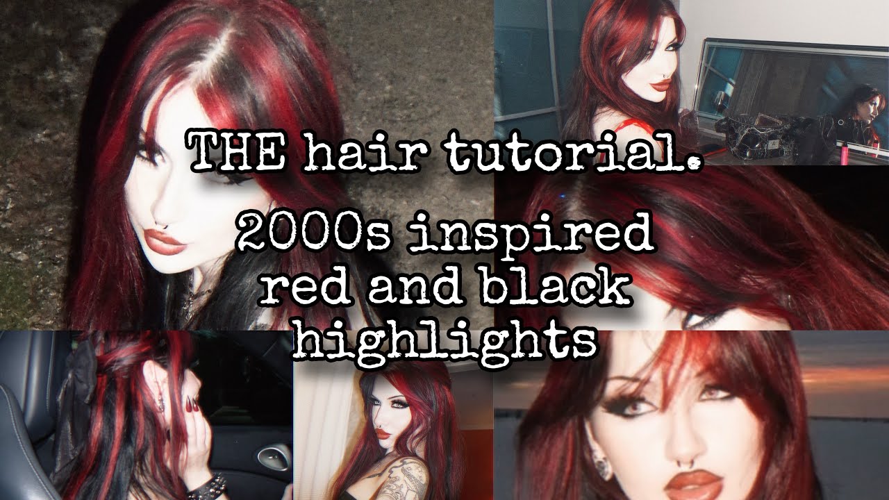 y2k highlights hair dye 0054