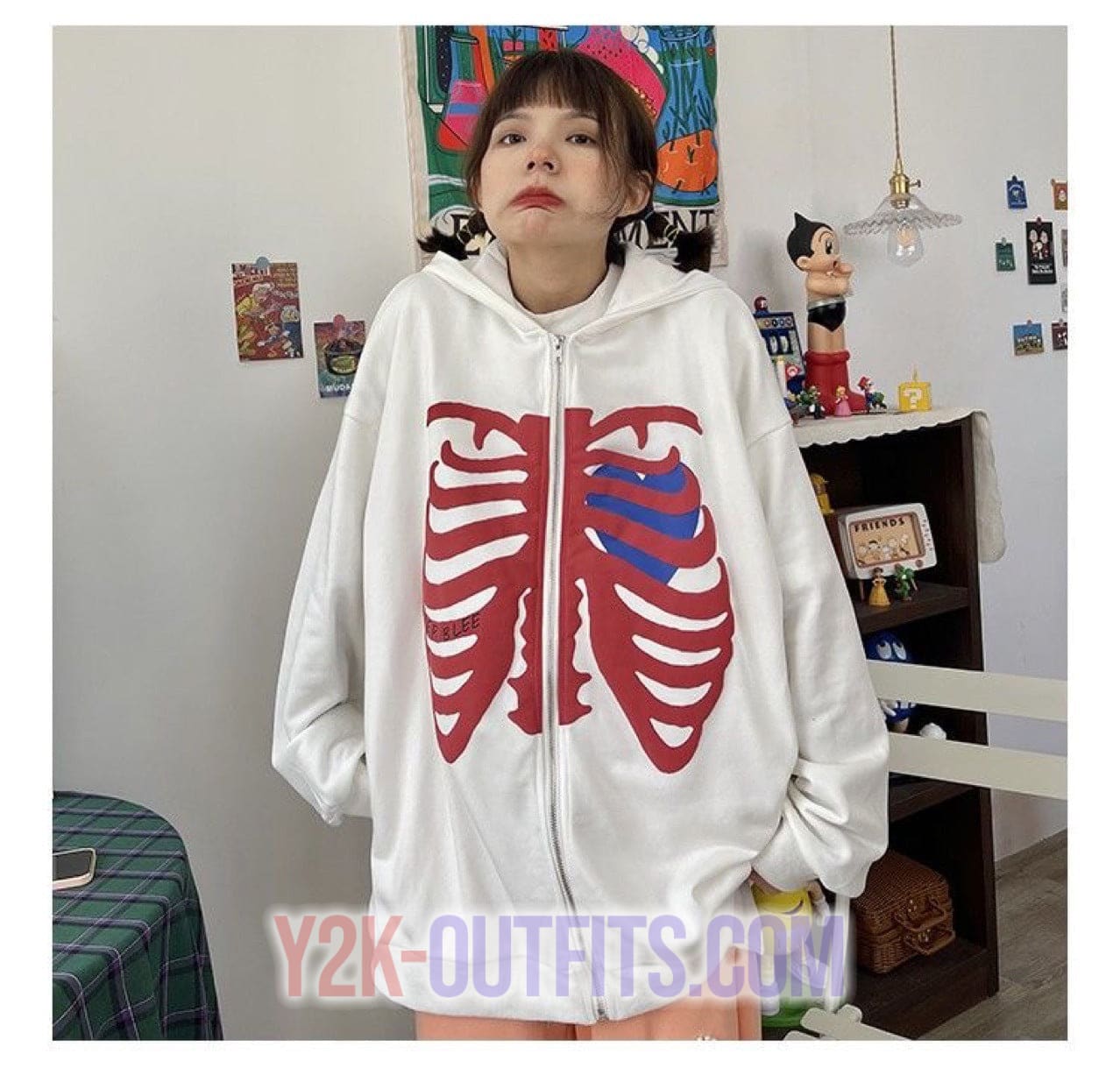 y2k hoodie style 0015