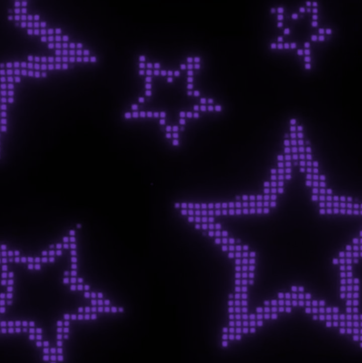 y2k inspired purple star backgrounds