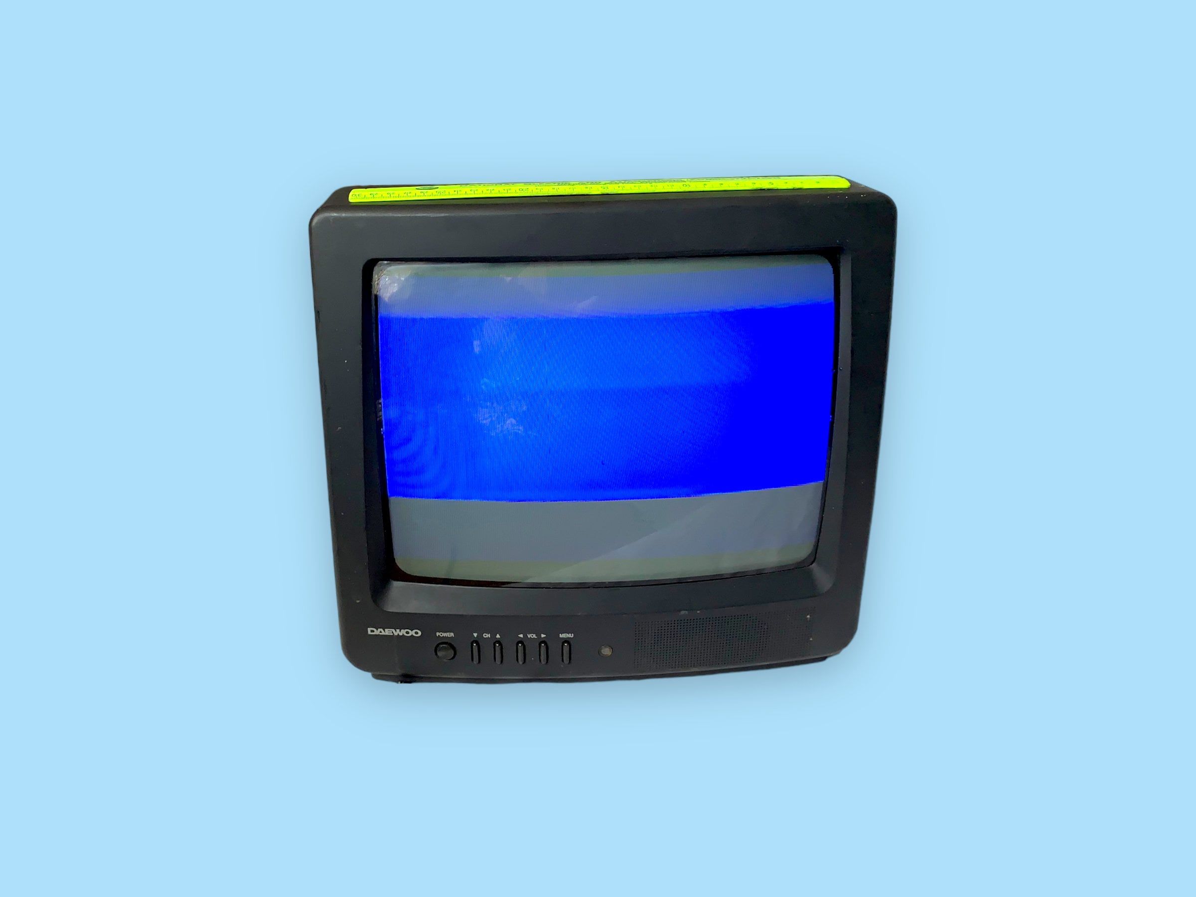 Y2K-inspired TV graphics