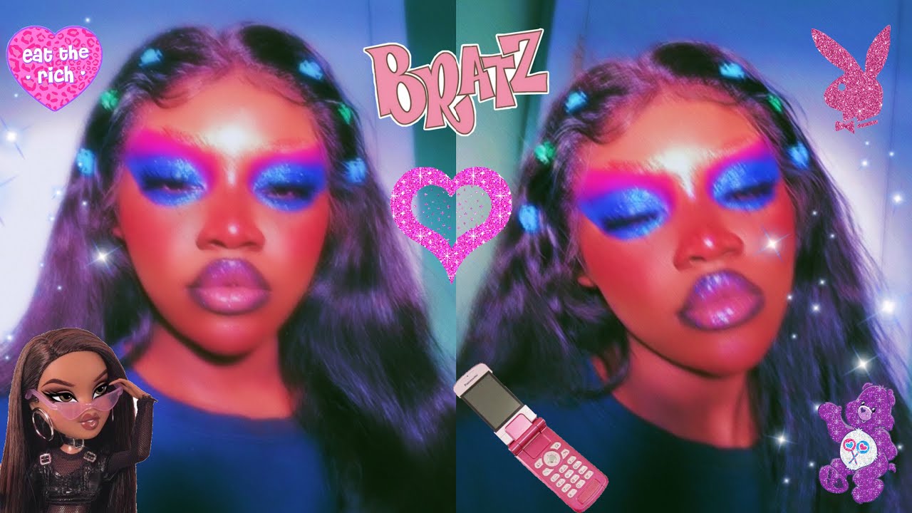 y2k makeup black girl 0010