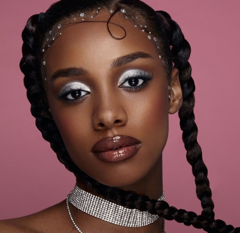 y2k makeup black girl 0020