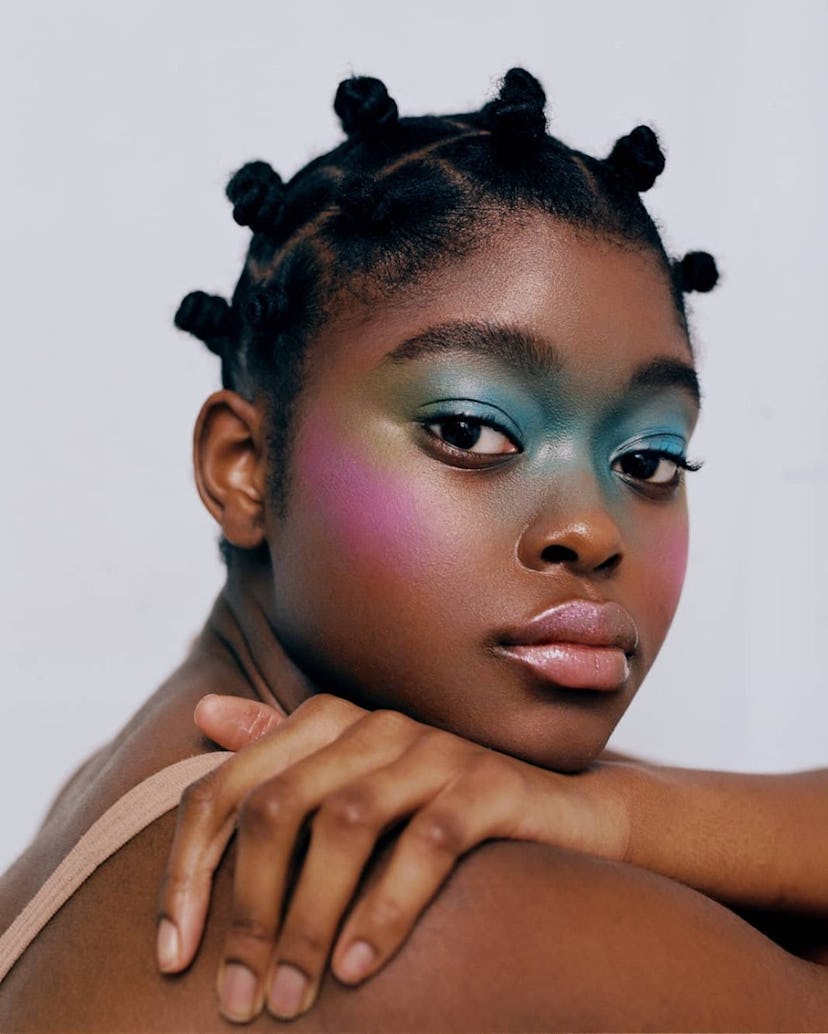 y2k makeup black girl 0060