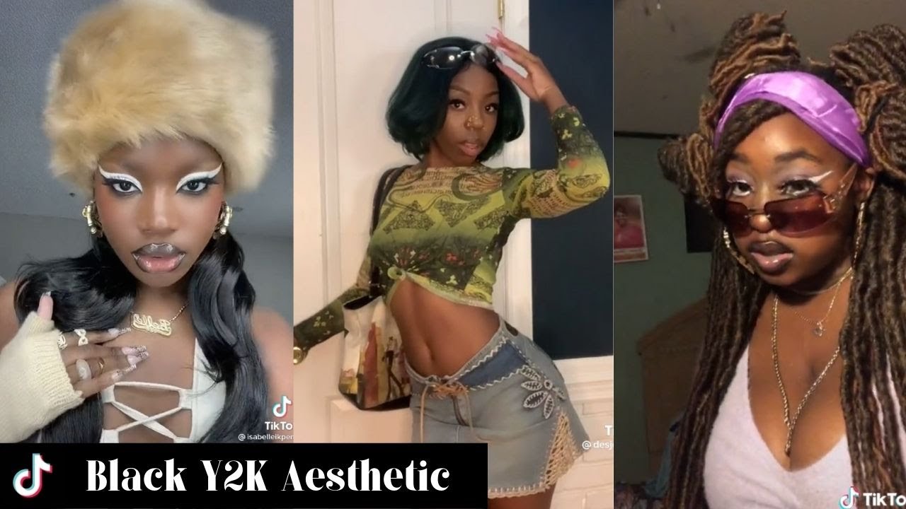 y2k makeup black girl 0082