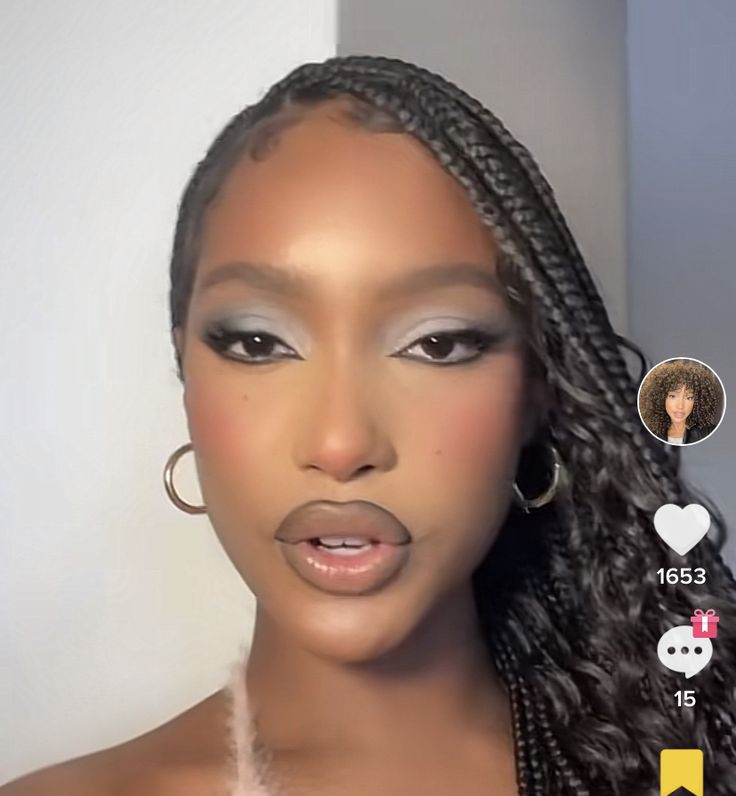 y2k makeup black girl 0085