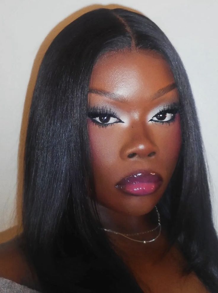 y2k makeup black girl 0086