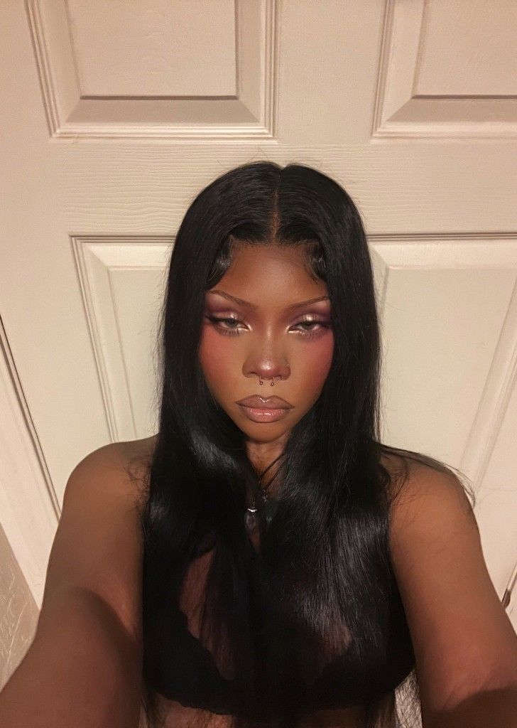 y2k makeup black girl 0096