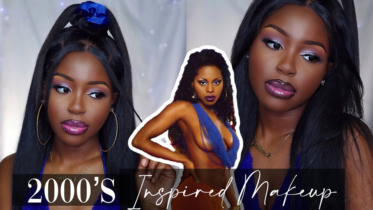 Y2K makeup tutorials for black girls