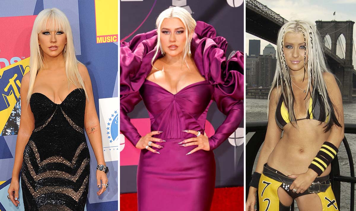 y2k music fashion christina aguilera