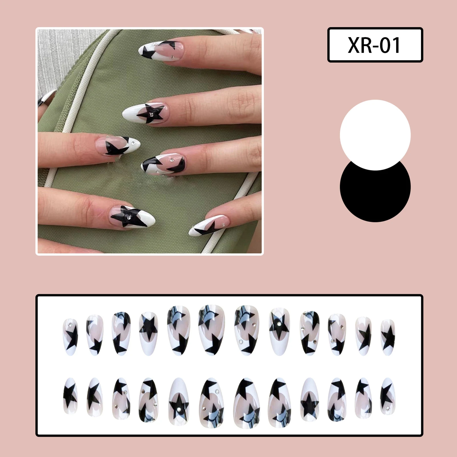 y2k nails short 0076