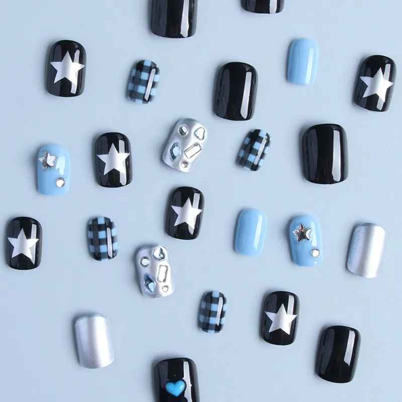 y2k nails short 0079