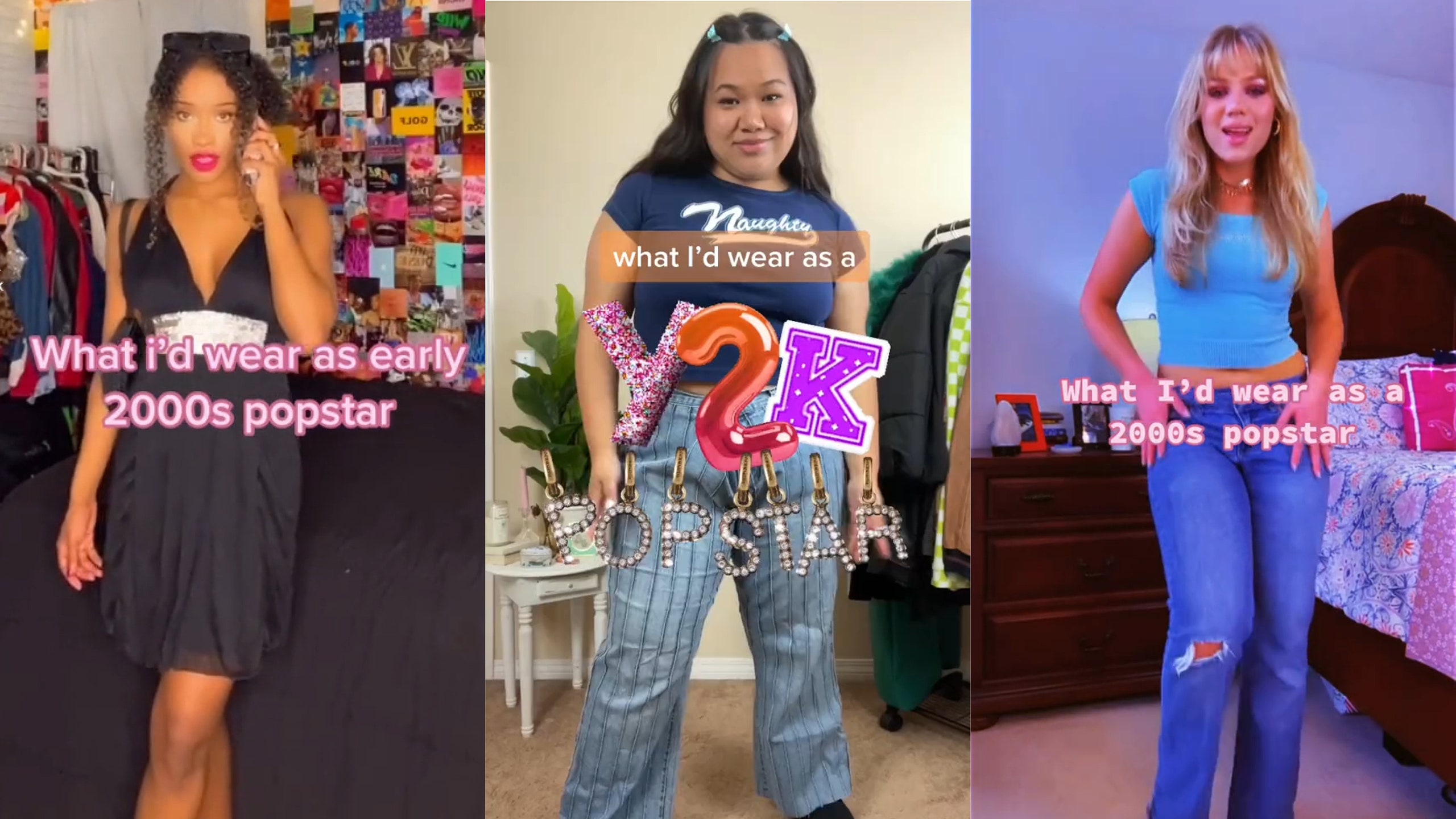 Y2K outfit styles from pop culture