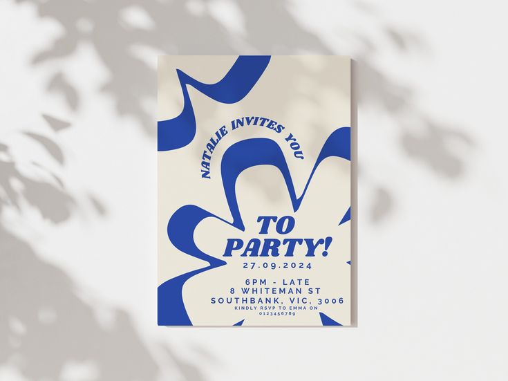 y2k party invitation 0098