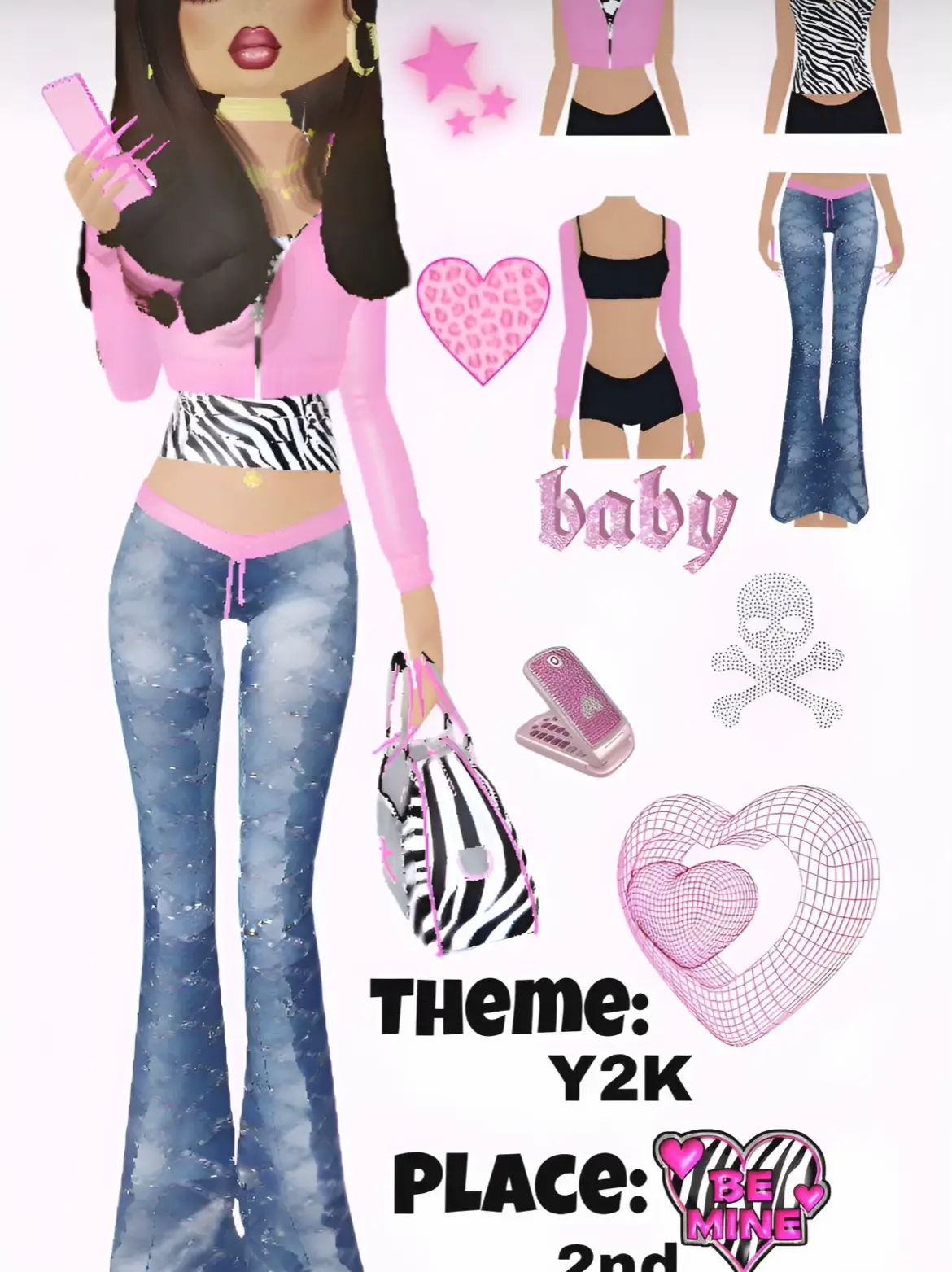 y2k pop star outfit 0086