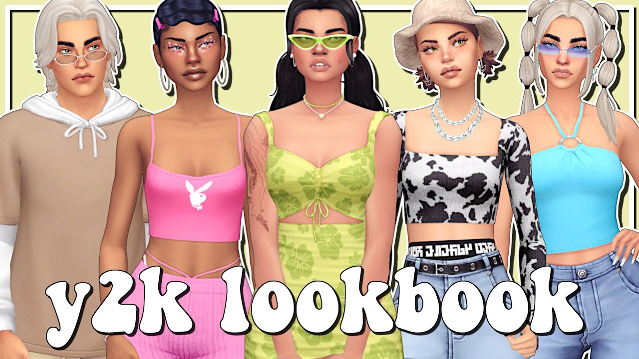 y2k Sims 4 cc