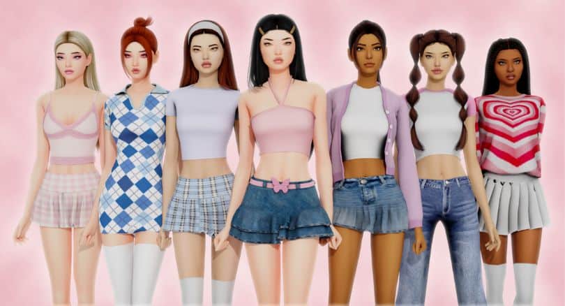 y2k Sims 4 cc 0019