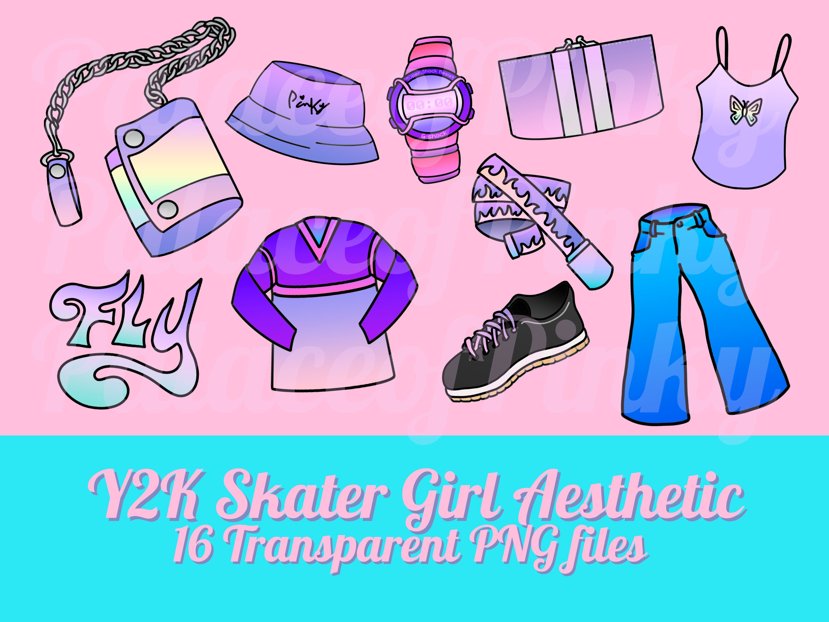 y2k skater girl aesthetics