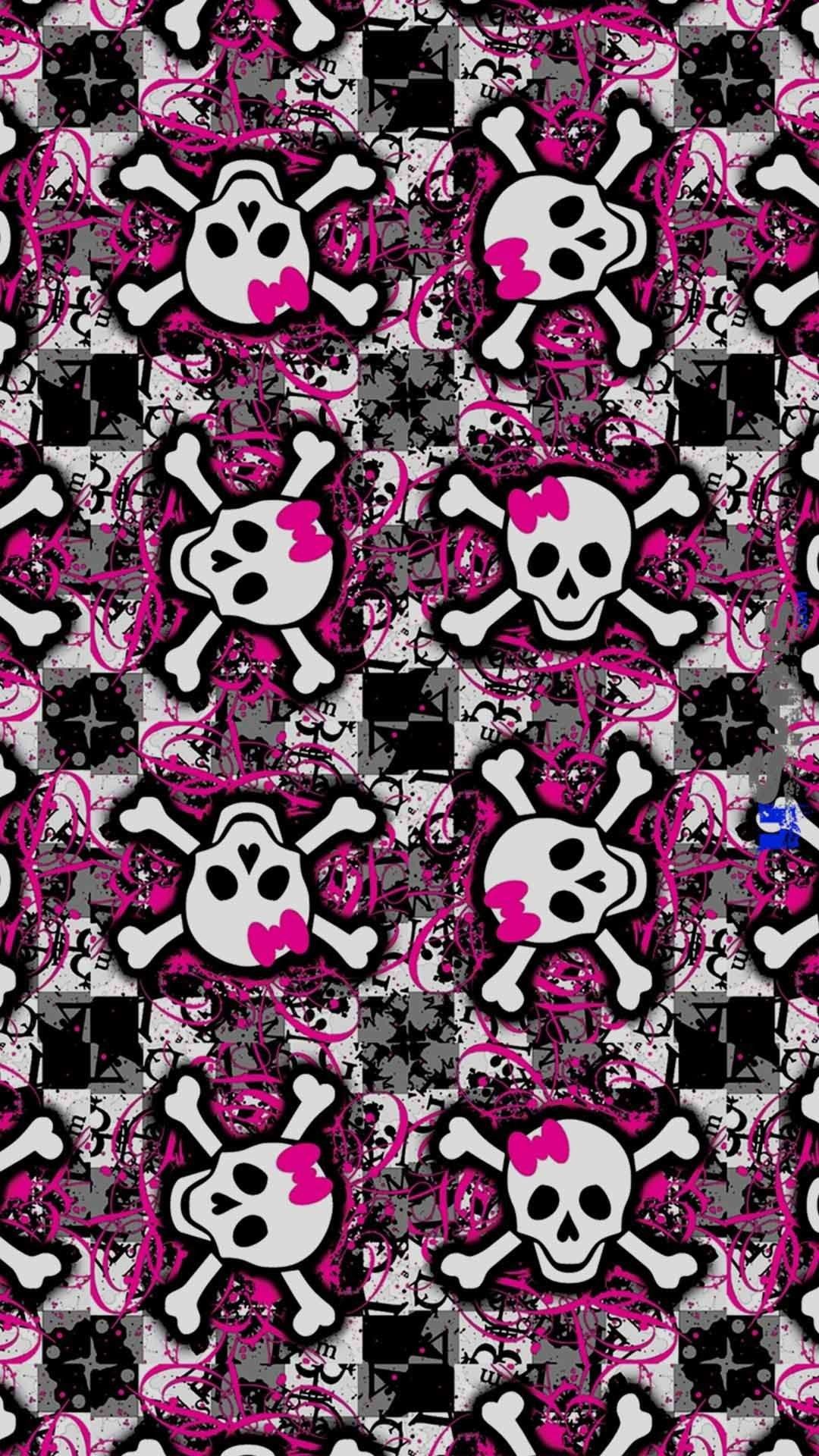 Y2K skull wallpaper inspirations