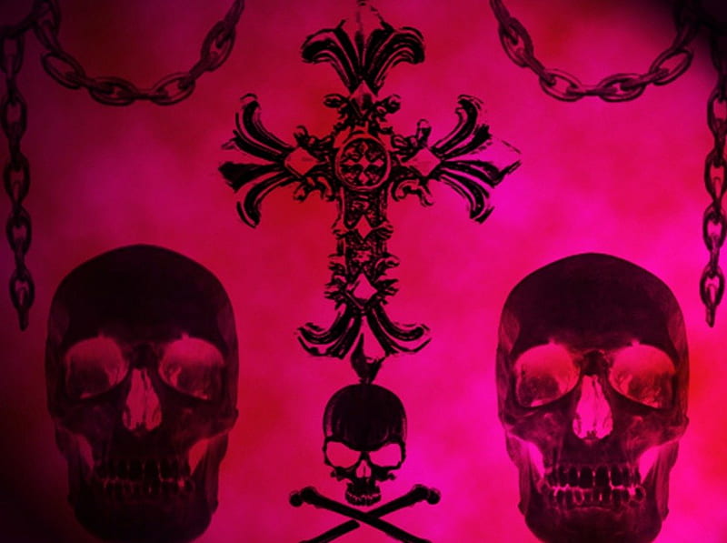 y2k skull wallpaper 0011