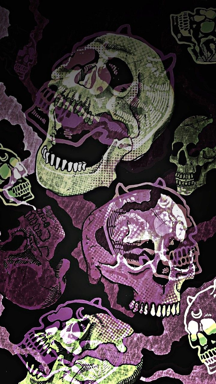 y2k skull wallpaper 0015