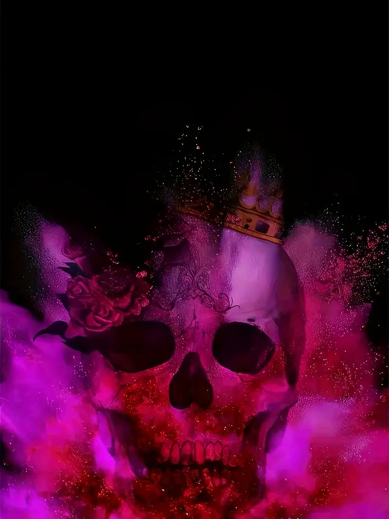 y2k skull wallpaper 0028