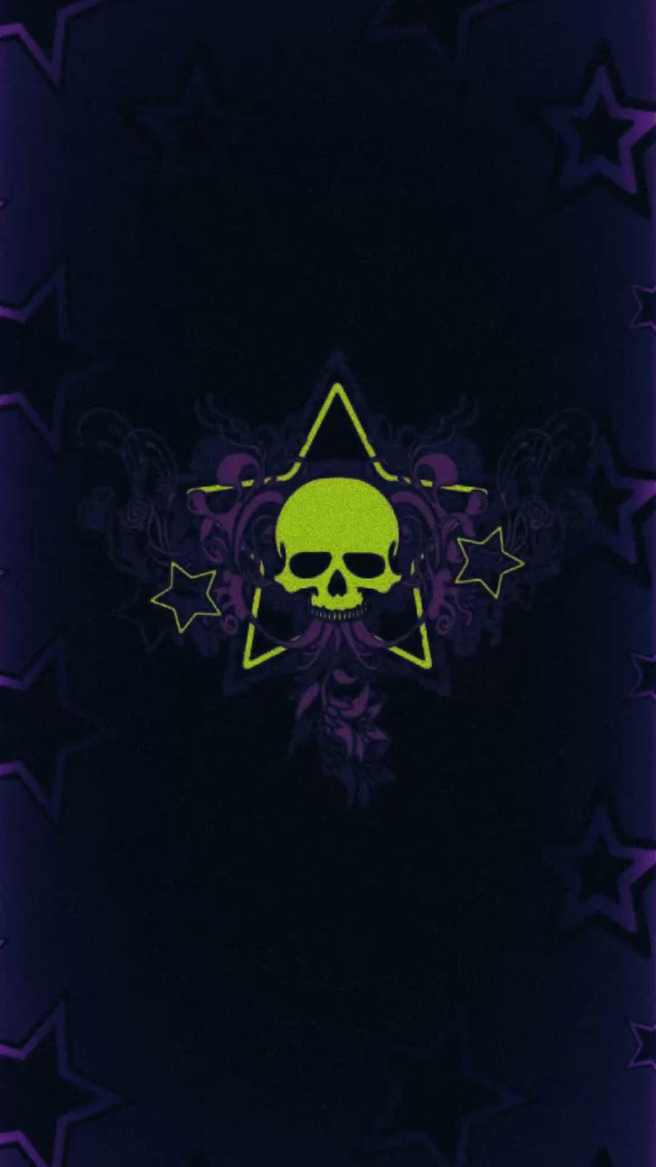 y2k skull wallpaper 0031