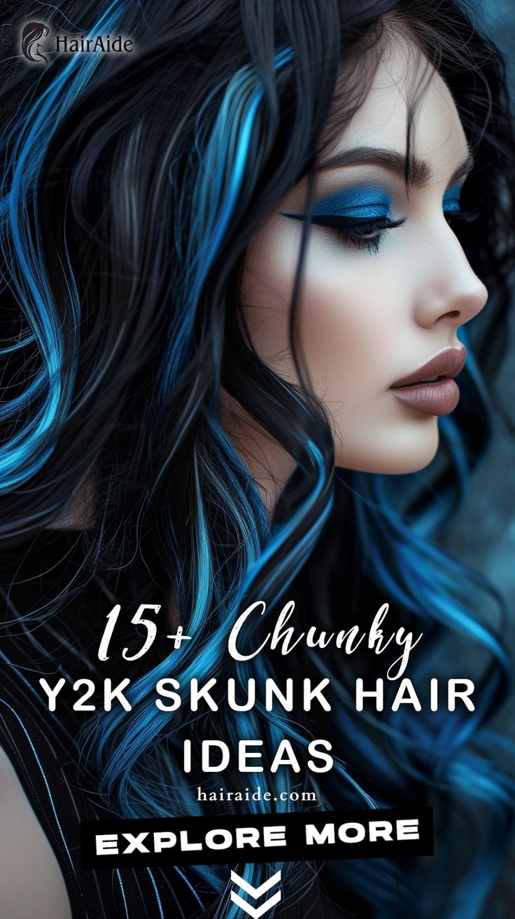 y2k skunk hair 0013