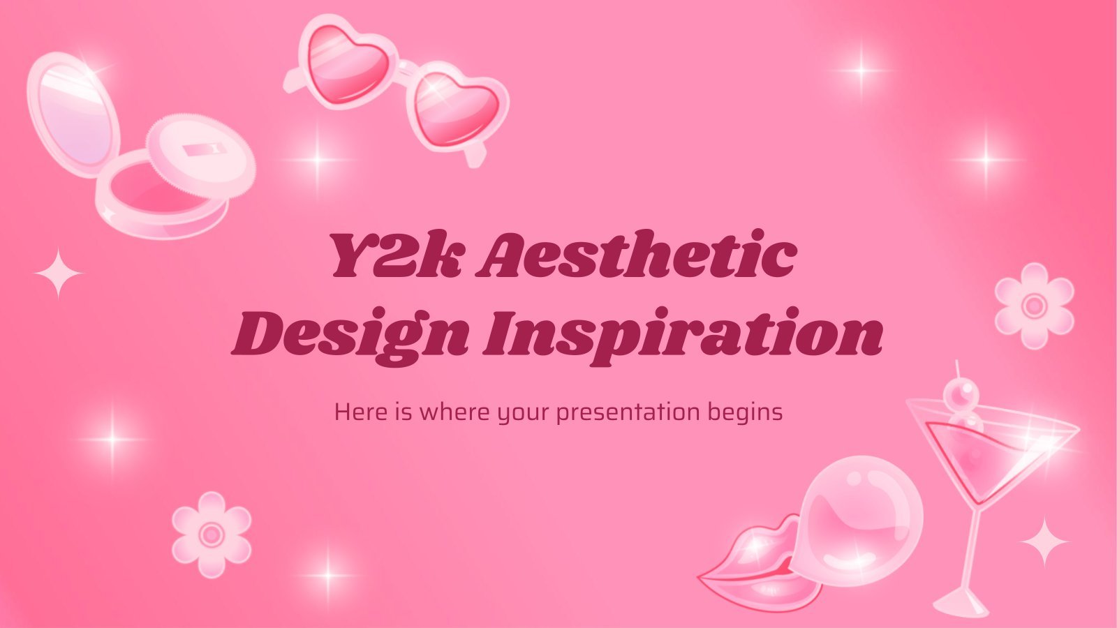 y2k slides for creative projects